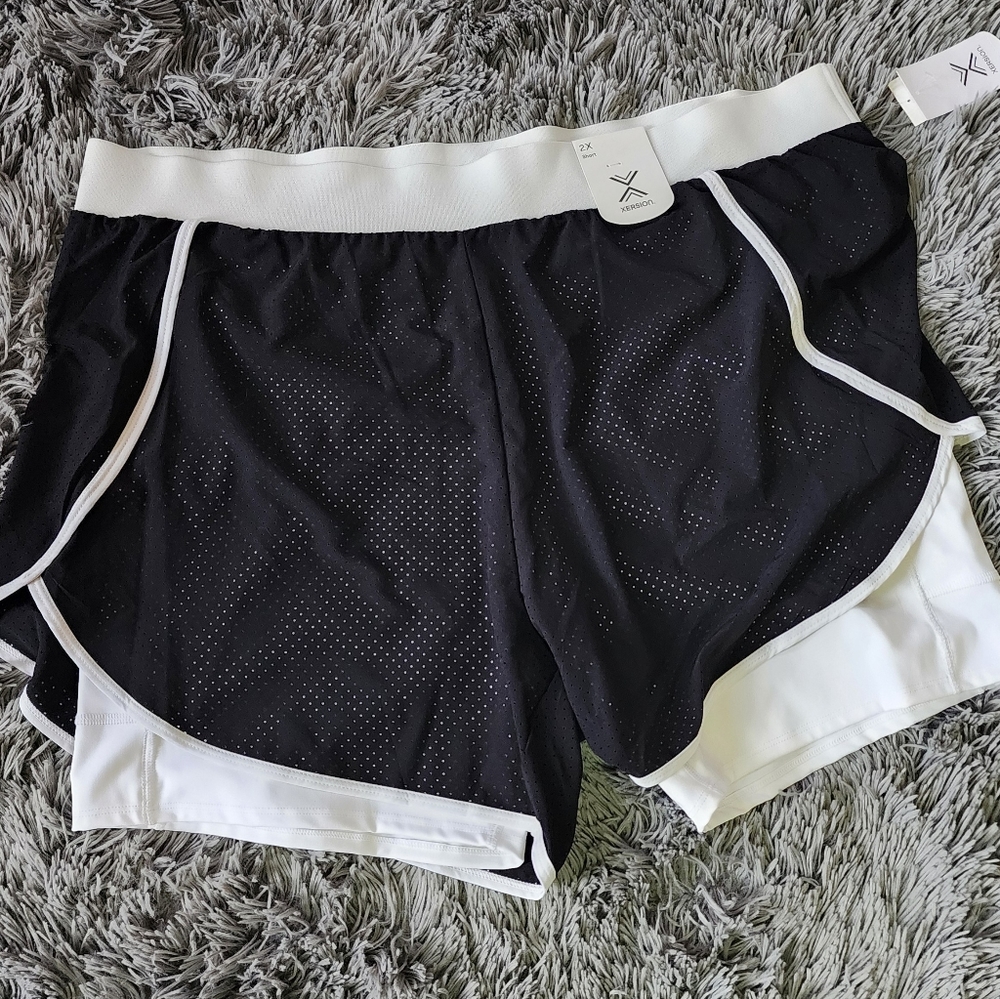 NWT Xersion athletic shorts women's 2x